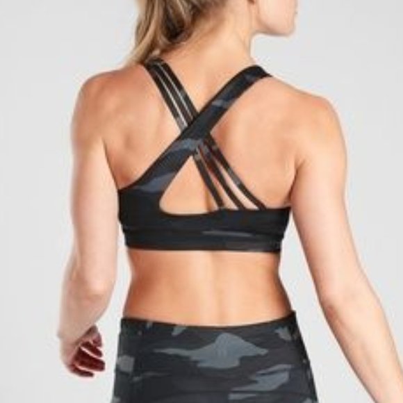 athleta running bra